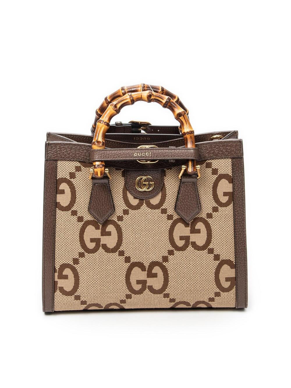 Gucci Diana Nm Bamboo Handle Tote Jumbo #376694G20B